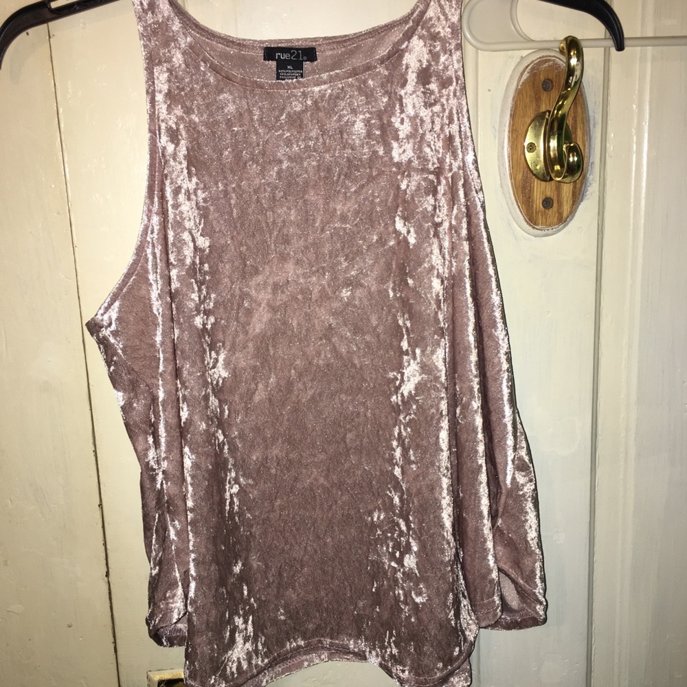 Velvet tank - XL